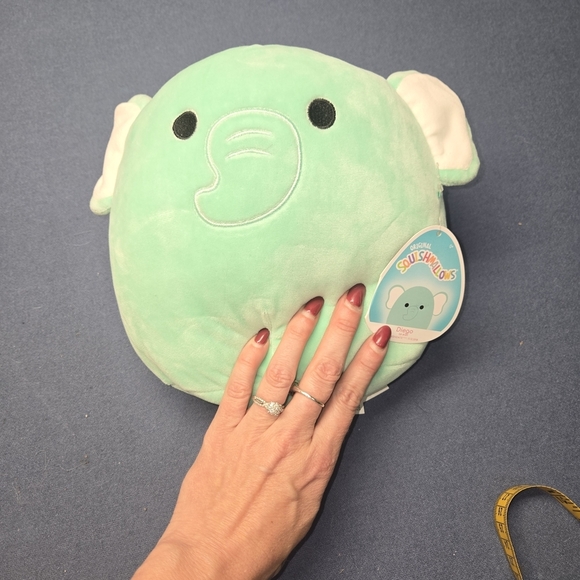 Squishmallows Other - Diego the Teal Elephant is a Squishmallow from the Zoo Squad. 8"